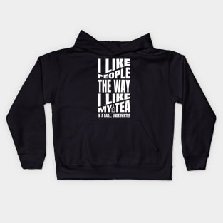 I like people Kids Hoodie